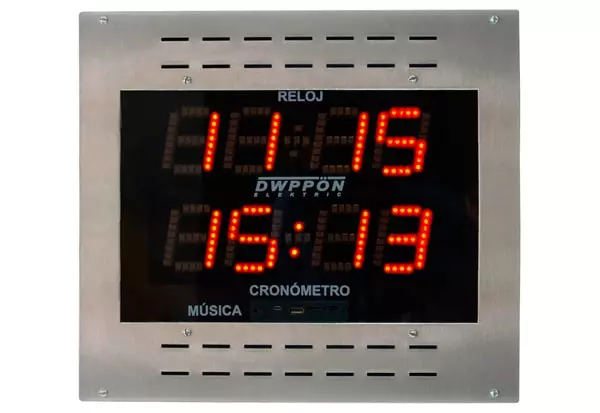 Reloj – Cronometro Digital con Segundero de Panel de Aislamiento - Dwppon Post Glover LifeLink